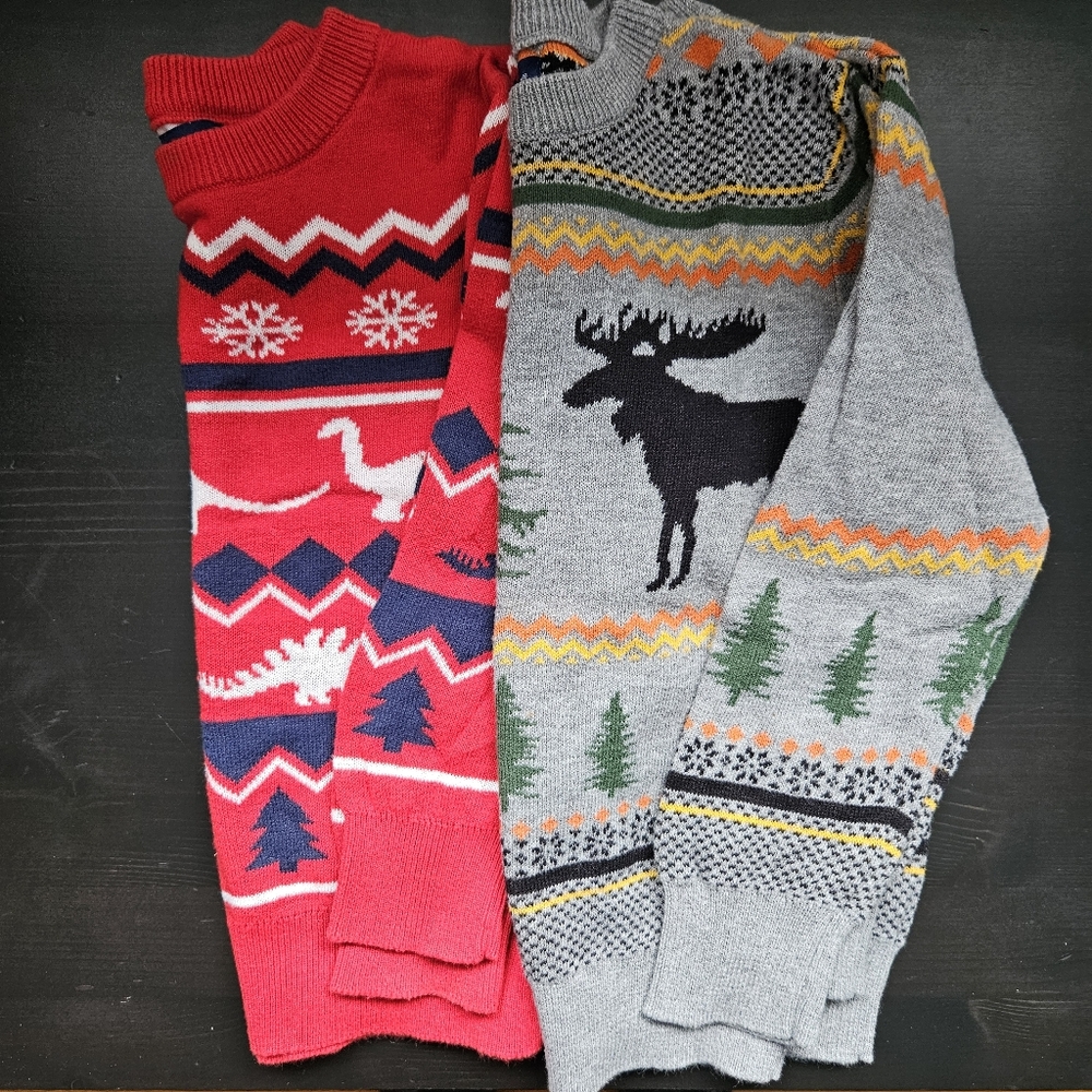 Lot : 2 Toddler Winter Sweater 3T